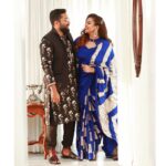 Mrudula Murali Instagram - Couldn’t make it to Masaba’s wedding, so we wore our @houseofmasaba to my brother’s wedding 😉😛 Styled by my dearest @marvelrosethomas Shot by my own @pranavraaaj Blouse : @thaiyalpura MUA : @sajithandsujith
