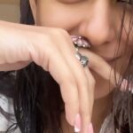 Mrunal Thakur Instagram - Felt cute might delete later 💕💭⚡️ Wearing @theloom.in Rings by @madhuraja2011 dadi and @ruhimore (very special)