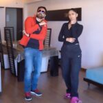 Mrunal Thakur Instagram - Vibe check with @therealemraan ⚡️⚡️⚡️ 1 day to go! #selfiee #kudiyeeniteri