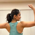 Mrunal Thakur Instagram - A little progress each day! Adding animal flow workout in the routine ⚡️🙈 #workout with @rohityson_