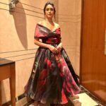 Mrunal Thakur Instagram - So this is love 💕💕💕 Outfit - @gauriandnainika Neckpiece - @simsumfinejewerly Ring - @h.ajoomal Footwear - @charleskeithofficial Styled by - @sheefajgilani Assisted by - @astha_kothari @kashishsinhaaa