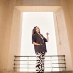Mrunal Thakur Instagram - 🖤🤍 Styled by: @rahulvijay1988 Assisted by (styling) @maitriidesaii Dress @lovebirds.studio Jewellery @e3kjewelry @ascend.rohank Shoes @louboutinworld Makeup by @missblender Hair by @deepalid10 Assisted by @vidushiparashar18 Photos: @_psudo_ #gumraahpromotions