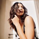 Mrunal Thakur Instagram - 🖤🤍 Styled by: @rahulvijay1988 Assisted by (styling) @maitriidesaii Dress @lovebirds.studio Jewellery @e3kjewelry @ascend.rohank Shoes @louboutinworld Makeup by @missblender Hair by @deepalid10 Assisted by @vidushiparashar18 Photos: @_psudo_ #gumraahpromotions