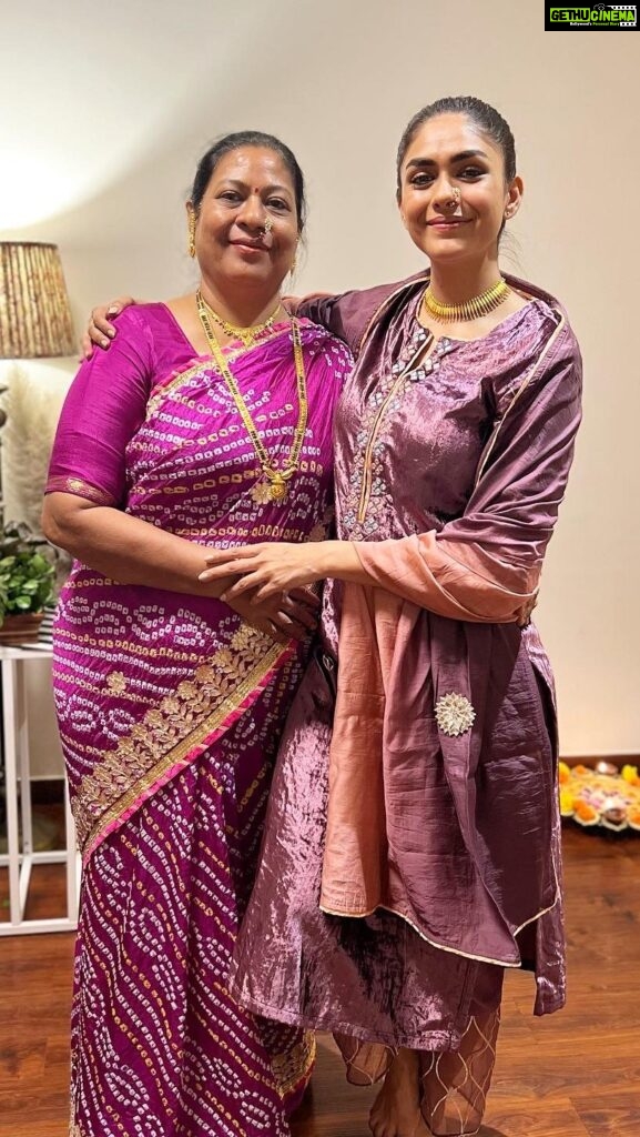 Mrunal Thakur Instagram - My rock, my strength, my everything! While you may never admit it, I know I’m your favorite 🤪 (@missblender & @manddarthakur get in line). You were always more of a best friend than a mother, and I loved that the most about our relationship. You molded me into the woman I am today and I will always be grateful for all that you’ve done and all that you do! Love you to the dark side of the moon and back Mom! Happy Mother’s Day! PS - The amount of time and energy I put into annoying you, shows how much I truly love you.