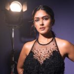 Mrunal Thakur Instagram - Life recently 🚧 Tulle petals, feathers and silk Charleston strand 💕 Outfit: @saiidkobeisy Jewellery: @gehnajewellers1 Shoes: @louboutinworld Styled by: @aasthasharma @wardrobist @iammanisha Makeup by @rivieralynn Hair by @hairbyradhika Photos by @dinesh_ahuja #gq #thegqmostinfluentialyoungindiansawards