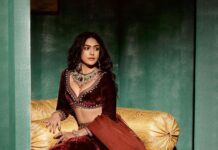 Mrunal Thakur Instagram - Zehnaseeb 🌺 Magazine : @thebridalasiamagazine @bridalasia . . Outfit: Sureena Chowdhri @sureenachowdhri Jewellery: Raniwala 1881 @raniwala1881 . . Editor-in-chief: @dhruvgurwara Editor-at-large: @nupurmehta18 Photographer: @vaishnavpraveen Stylist: @nupurmehta18 @n2root Art & Set Direction: @gopalikavirmani Makeup: @missblender Hair: @deepalid10 Assistant Stylist: @nehamaggo Production: @mmcworld_official