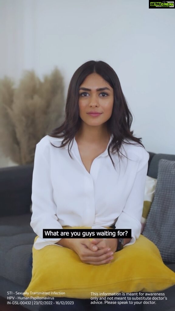 Mrunal Thakur Instagram - There are some questions that will always stay unanswered. But not when it comes to HPV. Some high risk strains of HPV can lead to cervical, vaginal, vulvar and anal cancers in women1. Ask all your HPV-related doubts and clarify your HPV-related misconceptions by talking to an expert on www.knowmorehpv.com . #HPV #HumanPapillomavirus #STI #SexuallyTransmittedInfection #HPVPrevention #HPVAwareness #TalkToAnExpert #MSDTRK1 IN-GSL-00432 | 23/12/2022 - 16/12/2023