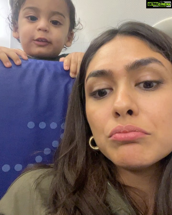 Mrunal Thakur Instagram - 👶✈️☕️👯‍♀️👯‍♀️