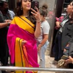 Mrunal Thakur Instagram - 🌸💕 🌸 Outfit @raw_mango Jewellery @mozaati Styled by @sheefajgilani Assisted by @kashishsinhaaa Coordinated by @niyoshi.jain @tanyasadhwhiny Glam team @missblender @deepalid10