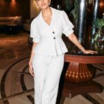 Mrunal Thakur Instagram - When you look back on this past year, don’t think of the pain you felt. Think of the strength you’ve gained and appreciate how far you’ve come. Give yourself credit for your resilience and step forward again with grace. Styled by: @sheefajgilani Assisted by: @shreyaagoel Outfit: @zabellaofficial Jewellery: @anayah_jewellery Makeup @missblender Hair @deepalid10 and assisted by @vidushiparashar18 Clicked by @leroifoto thank you guys 🦋🦋 #monday #mondaymotivation
