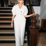 Mrunal Thakur Instagram - When you look back on this past year, don’t think of the pain you felt. Think of the strength you’ve gained and appreciate how far you’ve come. Give yourself credit for your resilience and step forward again with grace. Styled by: @sheefajgilani Assisted by: @shreyaagoel Outfit: @zabellaofficial Jewellery: @anayah_jewellery Makeup @missblender Hair @deepalid10 and assisted by @vidushiparashar18 Clicked by @leroifoto thank you guys 🦋🦋 #monday #mondaymotivation