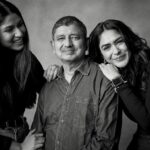 Mrunal Thakur Instagram - Dear Daddy, Thank you for everything ❤️. There’s no body like you! My first hero, inspiration …. Thank you for never giving up on me…. Thank you for always being there 😭❤️ I love you to the moon and back🥹🥹🥹 HAPPY BIRTHDAY 🎈