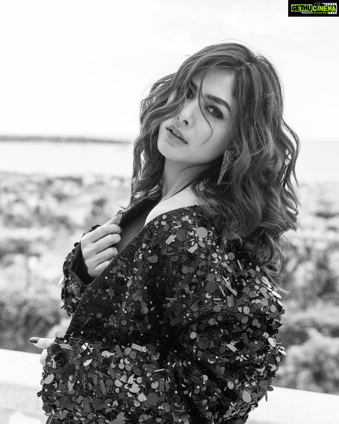 Mrunal Thakur Instagram - I didn’t come this far to only come this far. #YesICannes Ready to take on the @festivaldecannes experience. Join me on this glamorous little journey #StayTuned HMU - @shraddhamishra8 Styling - @rahulvijay1988 Photo - @eastmancolourr Video - @amitsingh.dop @shakeelbinafzal Jacket & pants - @dhruvkapoor Swimsuit - @studioverandah Shoes - @louboutinworld Earrings - @vandalsworld_unofficial @elevate_promotions #Cannes2023 #GreyGoose #ViveLeVoyage @greygoose @fetch_india #collab