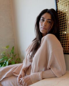 Mrunal Thakur Instagram - You can find me in paradise 🌊🏝️🐚 

Outfit - @since1988.in
Earrings - @timelessjewelsby_s
@vblitzcommunications
Styled by - @sheefajgilani 
Assisted by - @astha_kothari @karenavinaik