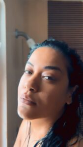 Mumaith Khan Instagram - Dare to love yourself as if you were a rainbow with gold at both ends.-Author-Poet Aberjhani 😇
#selflove #selfcare #love #loveyourself #motivation #positivevibes #happiness #inspiration #life #quotes #instagood #believe #lifestyle #mindset #instagram #happy #positivity #success #motivationalquotes #goals #bhfyp #yourself #mentalhealth #like #inspirationalquotes #follow #fitness #quoteoftheday #healing #beauty 💖🥰🌸