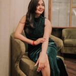 Muskan Bamne Instagram - Go Green . . 📸 @suryanshraghuvanshi Outfit @vidhicollection_lokhandwala Styled @_heena1396 . . #chachukachuha