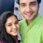 Muskan Bamne Instagram – Hopping with the trend 😍🫢🤫🥰 

#PaHik 
#Pakhi #Adhik 
#chachukachuha