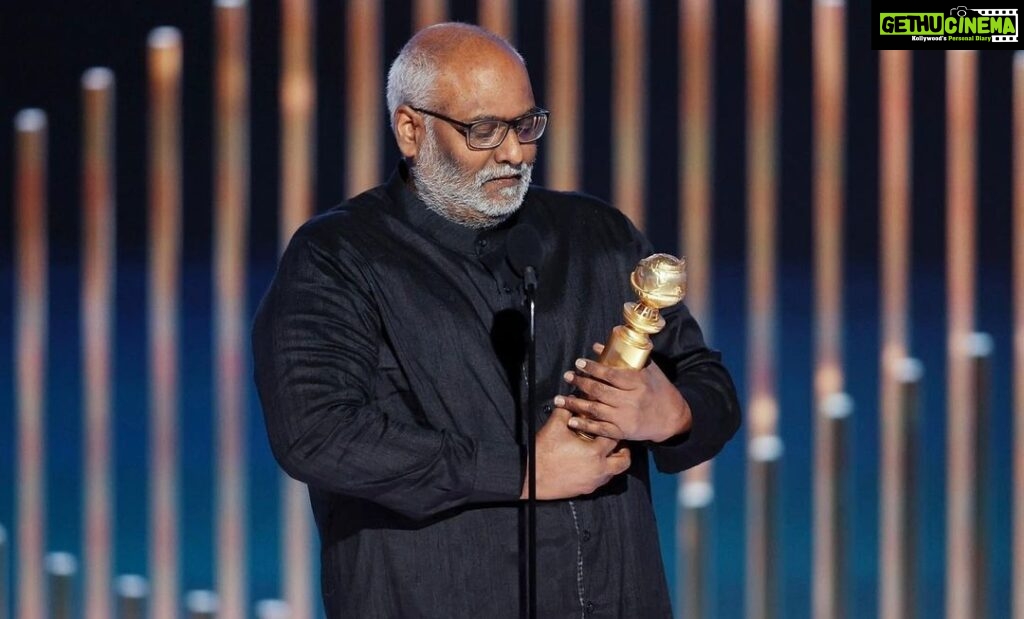N. T. Rama Rao Jr. Instagram - Congratulations Sirji on your well-deserved #GoldenGlobes award! I've danced to many songs throughout my career but #NaatuNaatu will forever stay close to my heart... #mmkeeravaani #rrrmovie Beverly Hills, California