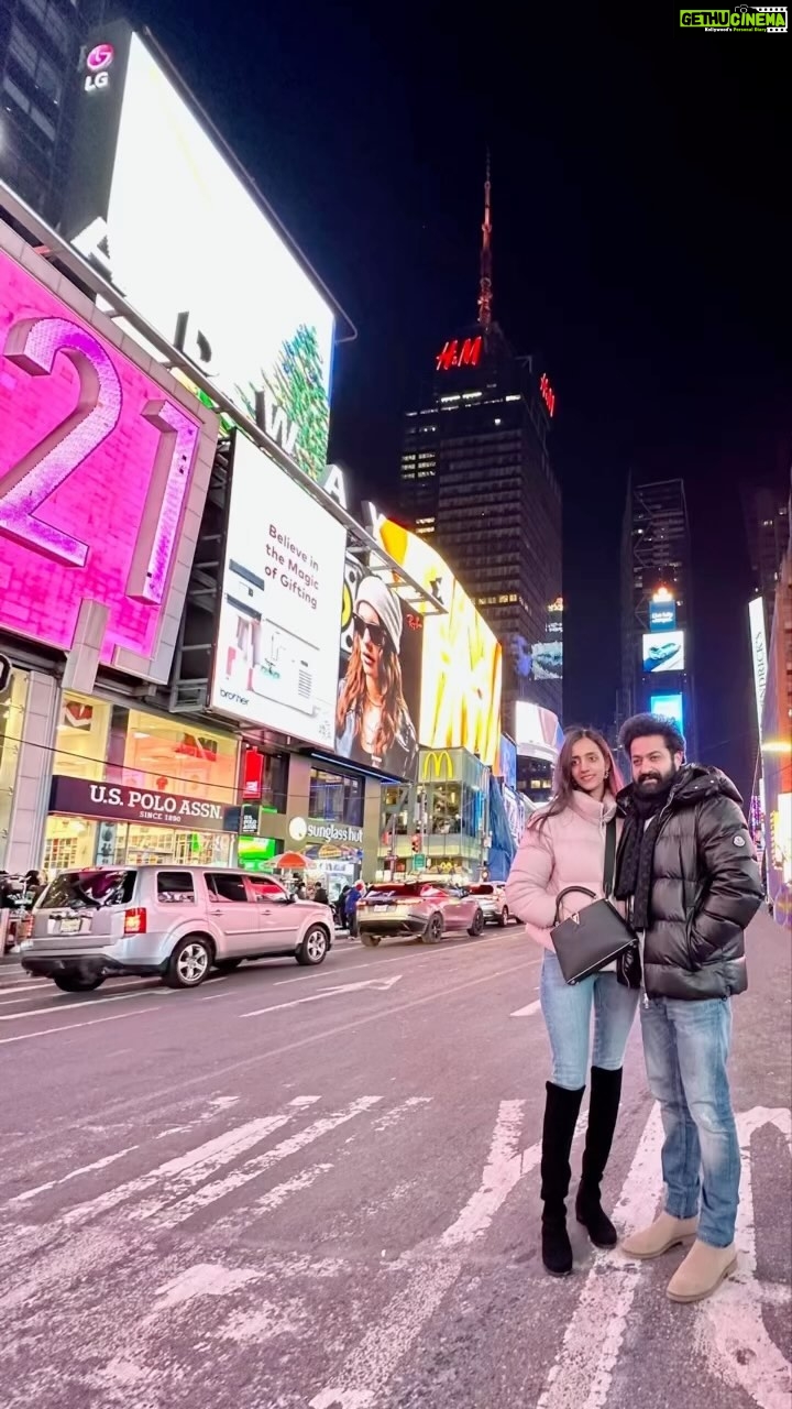 N. T. Rama Rao Jr. Instagram - Enjoying a New York minute NYC