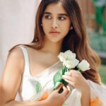 Nabha Natesh Instagram - A ROSE BY ANY OTHER NAME WOULD SMELL AS SWEET! - William Shakespeare 🤍 : : : Outfit - @picchika Stylist - @sandhya__sabbavarapu Styling team - @team_sandhya @sirichandana_medi Photograper - @pranav.foto Makeup - @nehabagga21