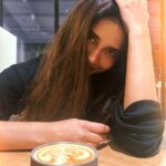 Nabha Natesh Instagram - I do not know how u manage to make me blush every single time !! Gosh Mr.Coffeeeee (squeaky tone implied) u gotta stop doing this to me !! K bye !