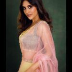 Nabha Natesh Instagram - mood..! : : : : Outfit - @ashwinireddyofficial Jwellery - @houseofqc Stylist - @sandhya__sabbavarapu Styling team - @sirichandana_medi @team_sandhya Photograper - @pranav.foto Makeup - @makeupartist_arti Hair - @kavaladurgaprasad