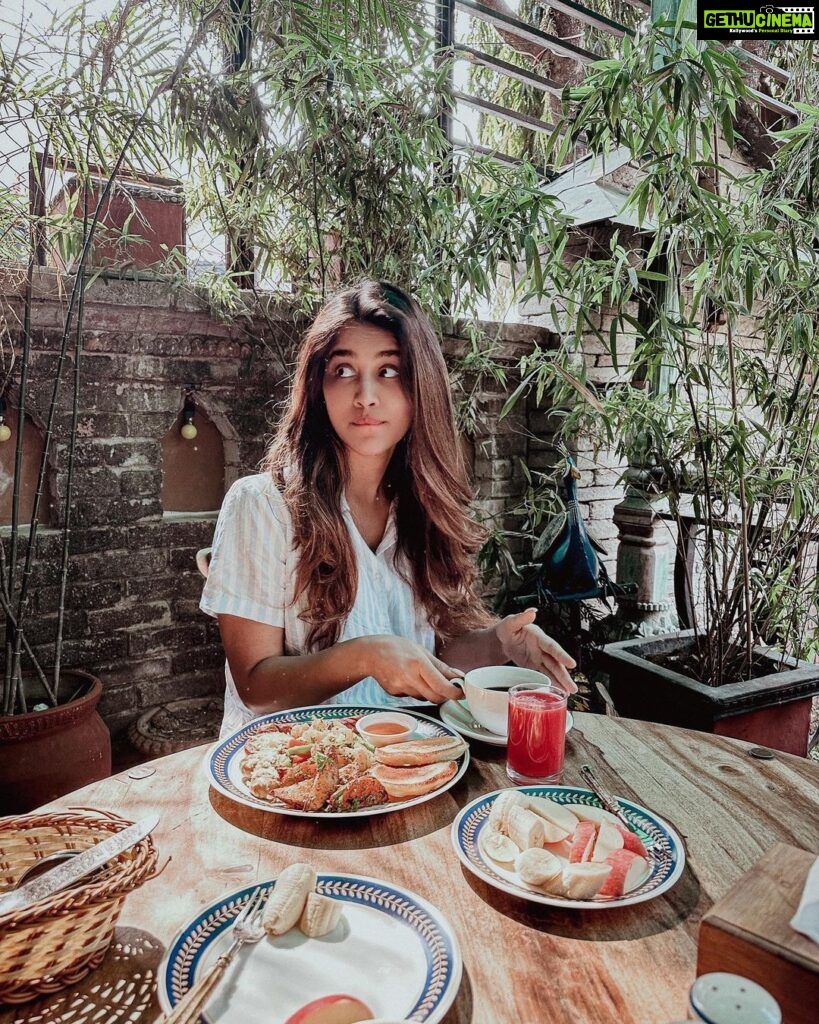 Nabha Natesh Instagram - I ate ! Pokhara, Nepal