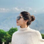 Nabha Natesh Instagram - may The Himalayas be with you ! Annapurna Himalayan Range