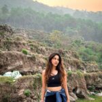 Nabha Natesh Instagram - Only and the only reason to hike up the hill in the morning is to watch The Mighty Sun arrive . To realise he doesn’t rise or set for us . We just move towards and away from him every-day pinned our feet to the ground. Thanks to The Lady Gravity, if not we are just a couple of celestials. Ok bye. : : Pc : @nahushchakravarthi, also coz of which we got detached from the group and wandered 🫣 Pokhara, Nepal