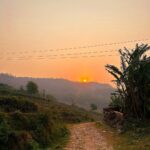 Nabha Natesh Instagram – Only and the only reason to hike up the hill in the morning is to watch The Mighty Sun arrive . To realise he doesn’t rise or set for us . We just move towards and away from him every-day pinned our feet to the ground. Thanks to The Lady Gravity, if not we are just a couple of celestials. 
Ok bye. 
:
:
Pc : @nahushchakravarthi, also coz of which we got detached from the group and wandered 🫣 Pokhara, Nepal