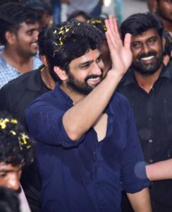 Naga Shaurya Instagram - Love you TIRUPATHI ❤️‍🔥
Unforgettable First Day of 'Paadha Yatra' ✨

With all your support, made it even its rainy all the way! 🤗🤗

#KrishnaVrindaVihari 🎋 
#KVV #KVVfromSept23rd