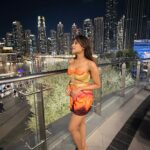 Naira Shah Instagram - In love with the magic💕😌 Wearing @preciosa_boutiq #nairashah#dubai#2k22#orange#magic Dubai, United Arab Emirates