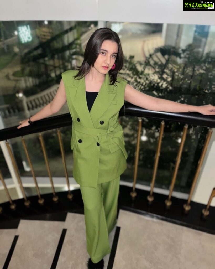Naisha Khanna Instagram - Last night 💚✨ outfit: @ikichic_official #collab #event #mrsindiaqueen #ootd The Westin Hotel