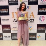 Naisha Khanna Instagram - This one’s for y’all 💜🏆 Thankyou for all the love and support y’all have give to me, always 🤍 Love y’all!! 👛: @fushaya.in Also thanks to @shobhagori @juniormissindia for the 🏆 #juniormissindia #mycityevents #kidsfashion #juniormissindia2023 #season1 #nehadhupia #vipulroy #shobhagori #castingshobhagori #kidspageant #nesco #talentedkids #talentround #culturalround #trending #grandfinalejuniormissindia2023