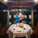 Nakshathra Nagesh Instagram - Happiest birthday to you my happiest boy ❤️ Thank you for showing me that life is all about choosing to be happy each and every day, each and every hour and each and every second. Wishing you many many more happy returns papa. I love you Aagav! ❤️ #NakshuFoundHerRagha Thank you @chidambaravilas for the most cozy candle light dinner by the bool. It was perfect! #chettinadparadise Chidambara Vilas