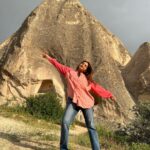 Nakshathra Nagesh Instagram - It was a party in the valley! Love the Turkish music that follows us on every tour ❤️ #turkey Goreme, Cappadocia, Turkey