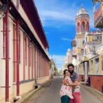 Nakshathra Nagesh Instagram - When we happened to be in the same location the original song was shot, we just had to! @chidambaravilas you were more beautiful than I imagined ❤️ thank you for the perfect birthday getaway for raghav and I! Ladies and gentlemen, this is truly the #chettinadparadise #NakshuFoundHerRagha