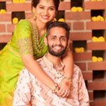 Nakshathra Nagesh Instagram - I’ve known you for decades, loved you for what feels like eternity and been married to you for over a year, but what keeps me so excited to still wake up and spend each day with you is your unmatched excitement and willingness to grow and learn each day! I love you my Aagav!❤️ I know your birthday is day after, but, you truly truly deserve to be celebrated everyday! 🧿 #NakshuFoundHerRagha 📸 @haran_official_