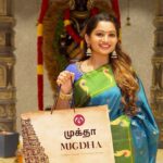 Nakshathra Nagesh Instagram - Experience the world of @mugdhaartstudio Brides, it’s your time to shine this wedding season with MUGDHA Silks! ✨ Chennai’s T. Nagar is now home to the biggest wholesale one-stop showroom for all your bridal needs! Featuring the largest collection of Kanjeevaram silk sarees, Mugdha has everything you need to make your big day brighter and more beautiful! Jewelry: @aaranyarentaljewellery Blouse from : @sajna_bridal_wear_designer #mugdha #mugdhasilks #mughdhaartstudio #silksarees #silks #silksareelove #chennai #nammachennai #wedmegoodsouth #chennaishopping #newstorealtert #newstore #mugdhabride #silksareeindia #silksareestore #silksareecollection #silksareeshopping #silksari #tnagar #saree #sareelove #sareefashion #sareedraping #sareelovers #sareecollection #bridalsarees #weddingsaree #southindianbrides #indianbrides