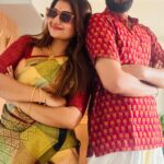 Nakshathra Nagesh Instagram – There’s no looking back now! 🥳#makingmemories #NakshufoundherRagha #posthomamfaces