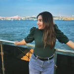 Nakshathra Nagesh Instagram – #throwback to cruising in #istanbul Bosphorus Cruises