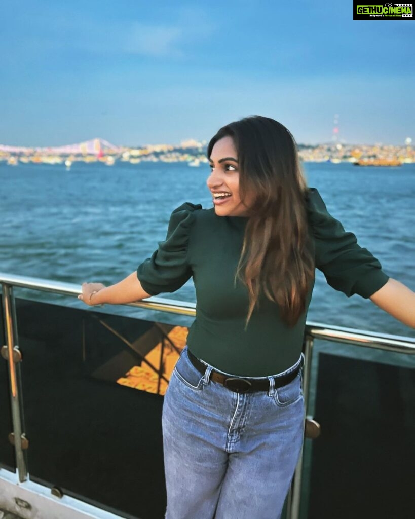 Nakshathra Nagesh Instagram - #throwback to cruising in #istanbul Bosphorus Cruises