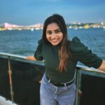 Nakshathra Nagesh Instagram – #throwback to cruising in #istanbul Bosphorus Cruises