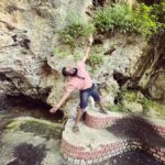 Nakshathra Nagesh Instagram – Duden waterfalls #antalyaturkey #happytravellers #NakshuFoundHerRagha 

Don’t miss out the 3rd and 4th picture as my husband tries to pose like me 🙈🤷🏻‍♀️ Antalya Düden Şelalesi