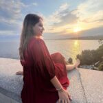 Nakshathra Nagesh Instagram - Magical sunsets in Antalya 🇹🇷 #Turkey #NakshuFoundHerRagha #HappyTravellers