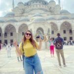 Nakshathra Nagesh Instagram - Some Monumental-moments 😉 #bluemosqueistanbul #ayasofya #topkapipalace #istanbul Turkey, Istanbul