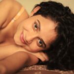 Namita Krishnamurthy Instagram - Here’s looking at you, kid 🦋 📸: @sat_narain #namitakrishnamurthy #portraitphotography #tamilactress #curlygirlindia #influencerindia #portraitoftheday #moodyportraits #nomakeuplook