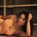 Namita Krishnamurthy Instagram - But beware my heart can be a pin, a sharp silver dragonfly 🦋 📸: @sat_narain #namitakrishnamurthy #chennaiinfluencer #portraitphotography #portraitfeed #curlyhairindia #curlygirlcommunity #tamilactress #photoshoot