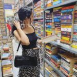 Namita Krishnamurthy Instagram - Picked up 5 books on my bi-annual Blossoms visit, including this copy of “All Over Creation” by Ruth Ozeki. What are you guys reading now? 💜 📸: @linatomp_ #namitakrishnamurthy #curlygirl #nomakeupday #tamilactress #bookstagram #readersofinstagram