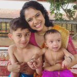 Namita Krishnamurthy Instagram - Favourite week with my favourite people ♥️ #familytime #mybabies